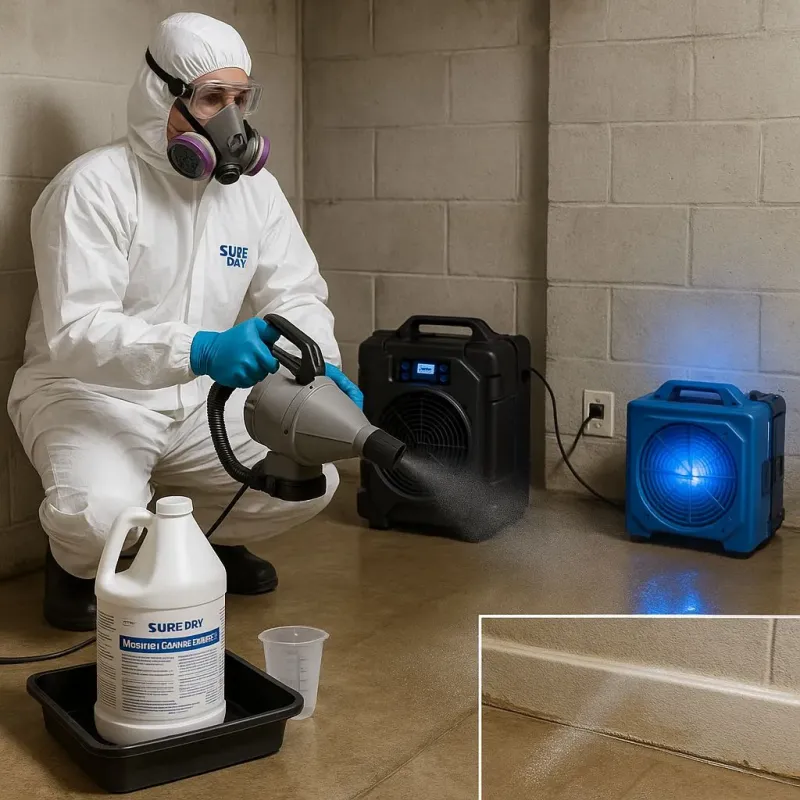Sanitization and Odor Removal process in Wilsons Mills, NC